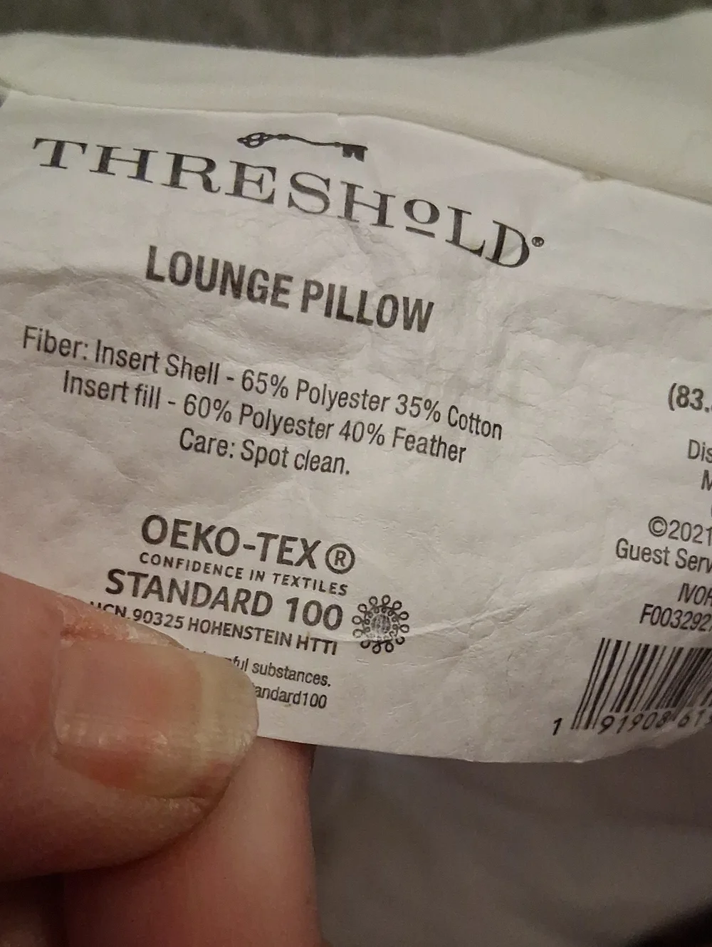 Target Threshold Lounge Pillow, 33
